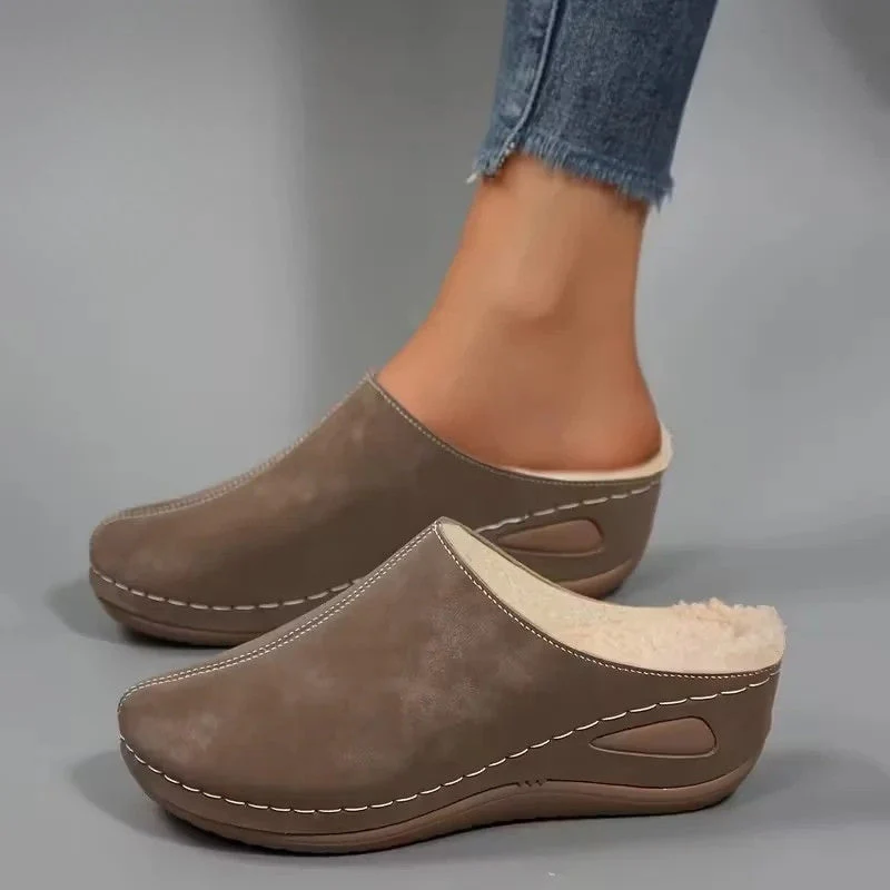 Lirona - Comodi Mocassini Slip-on Con Fodera in Pile - Image 10