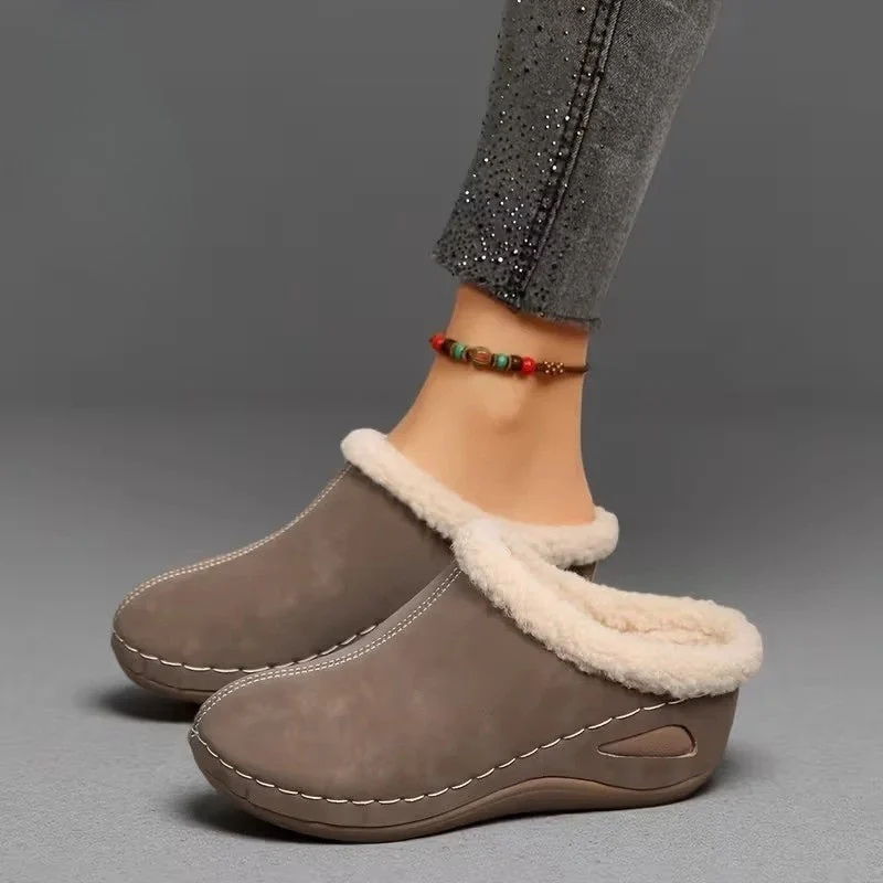 Lirona - Comodi Mocassini Slip-on Con Fodera in Pile - Image 9