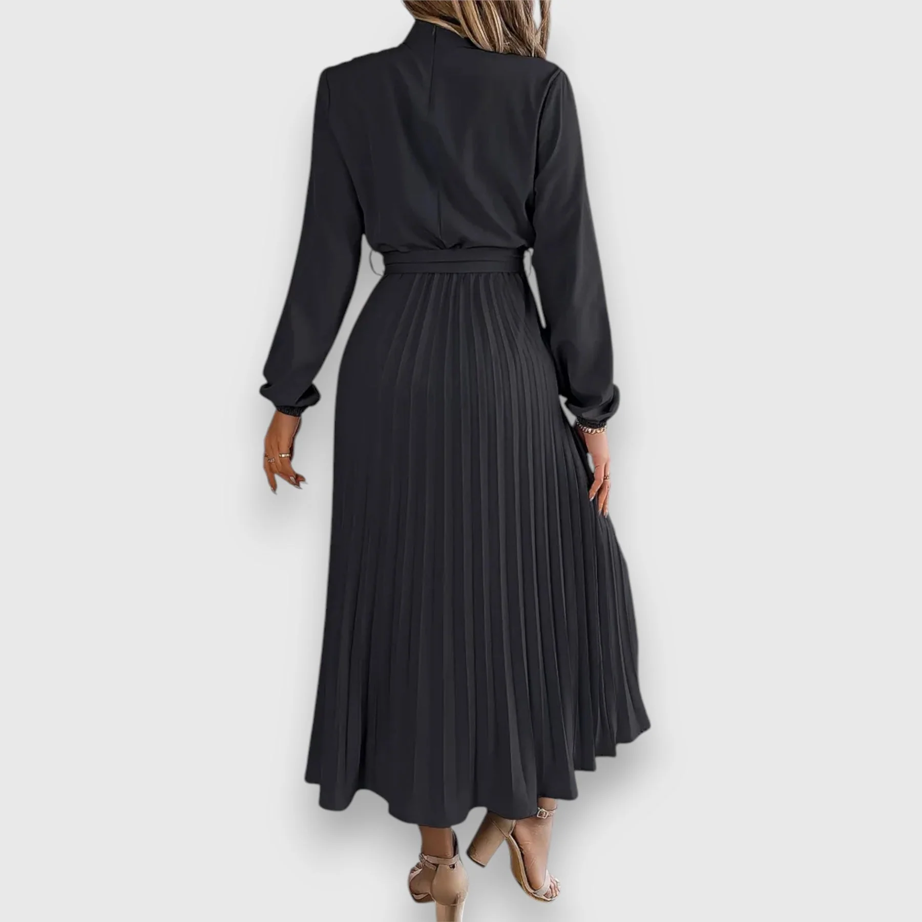 Lisa - Vestito Midi a Maniche Lunghe - Image 11