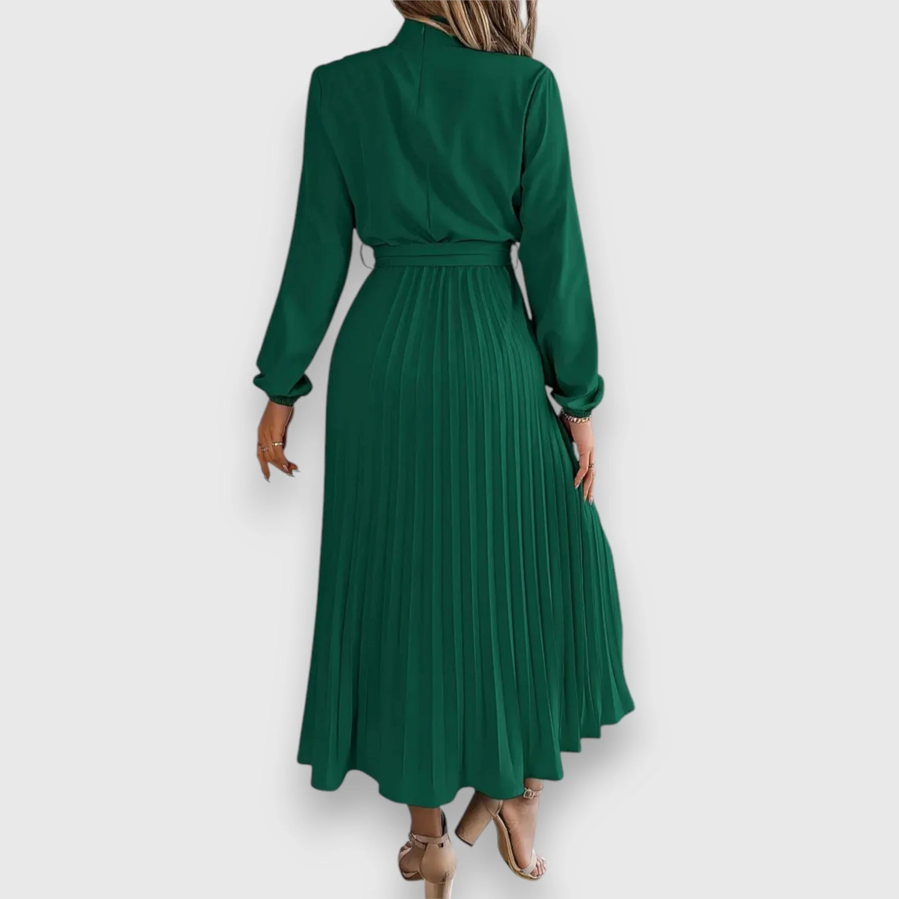 Lisa - Vestito Midi a Maniche Lunghe - Image 12