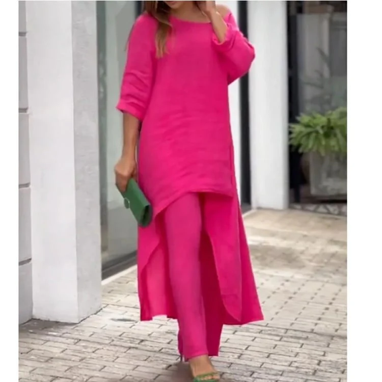 Liselotte - Abito Casual in Lino Alla Moda - Image 4