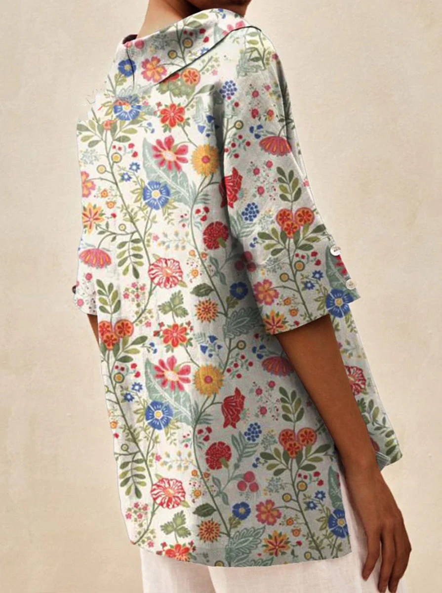 Lisianne - Top Floreale Estivo - Image 12