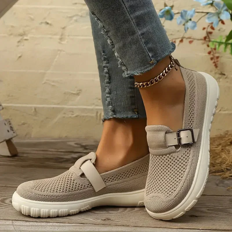 Liyana - Scarpa Da Ginnastica Ortopedica Con Cinturino Con Fibbia