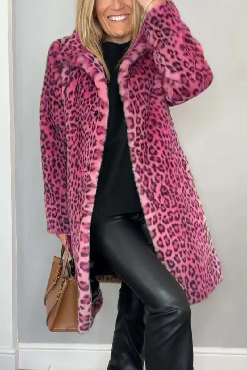 Lizzie - Cappotto Con Stampa Leopardata - Image 3