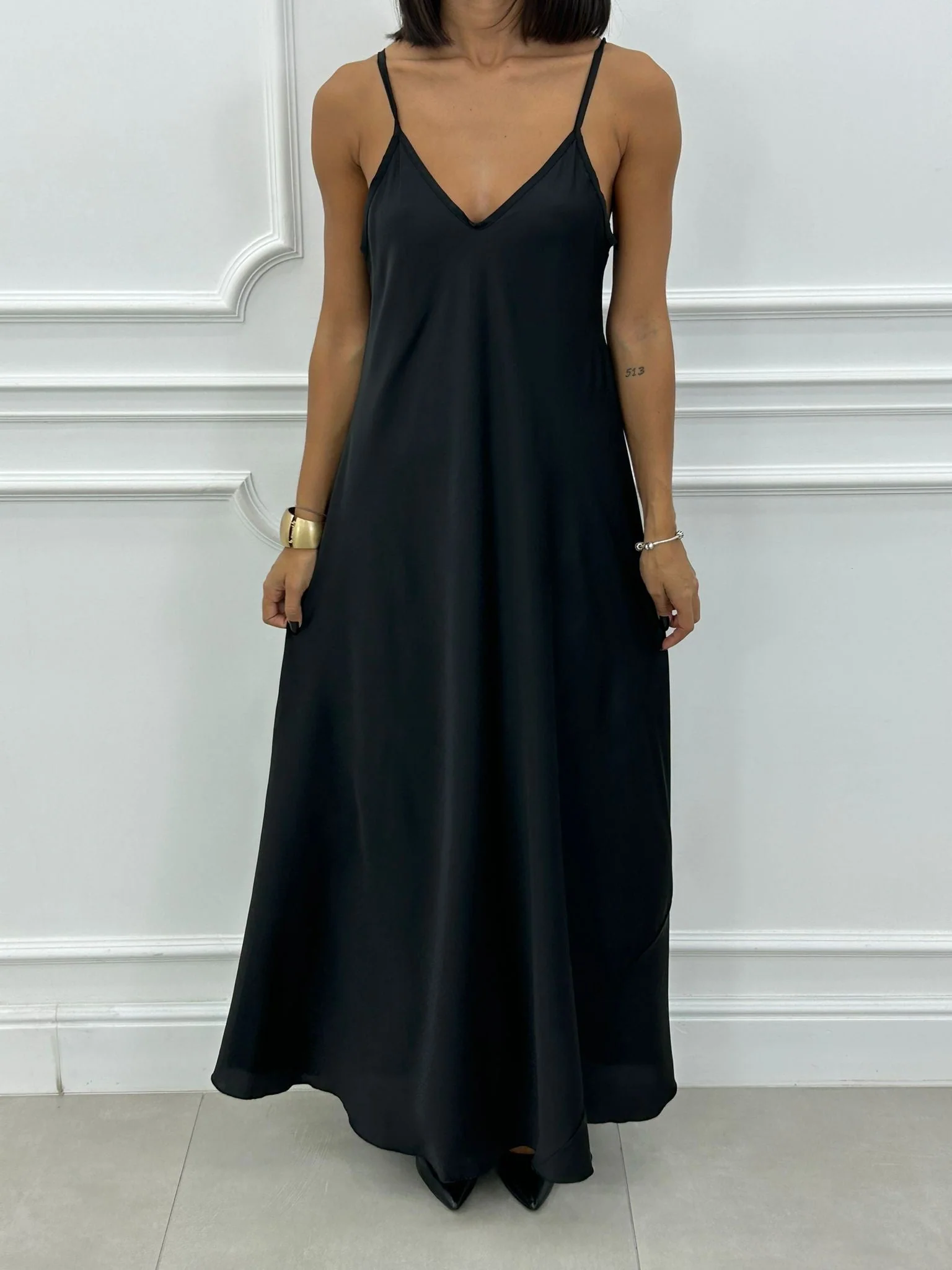 Lorelei - Elegante Abito Lungo e Top Asimmetrico - Image 11