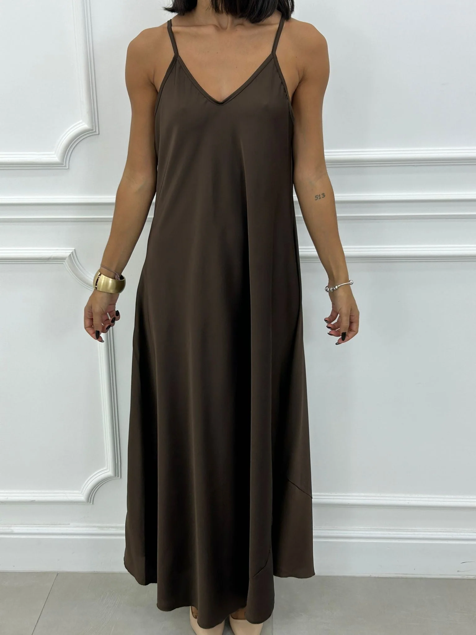 Lorelei - Elegante Abito Lungo e Top Asimmetrico - Image 5