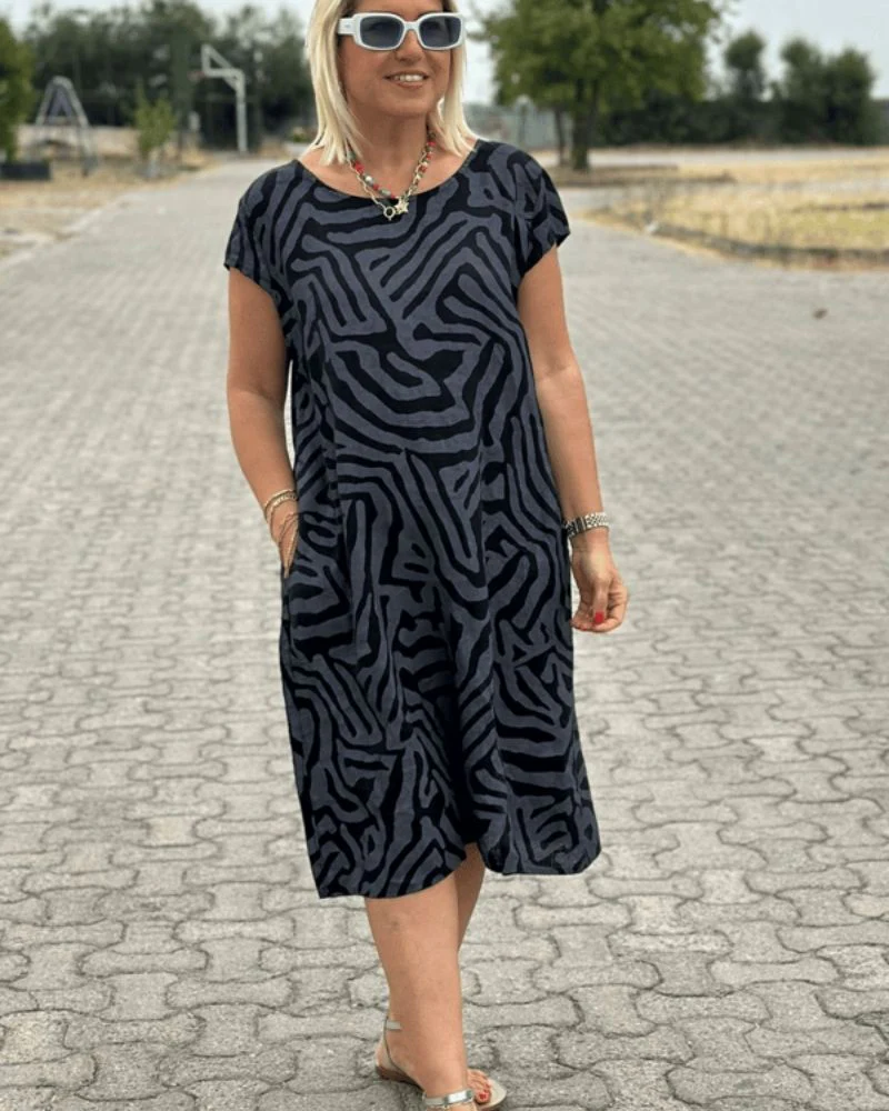 Lorenza - Abito In Cotone Di Ispirazione Vintage - Image 6