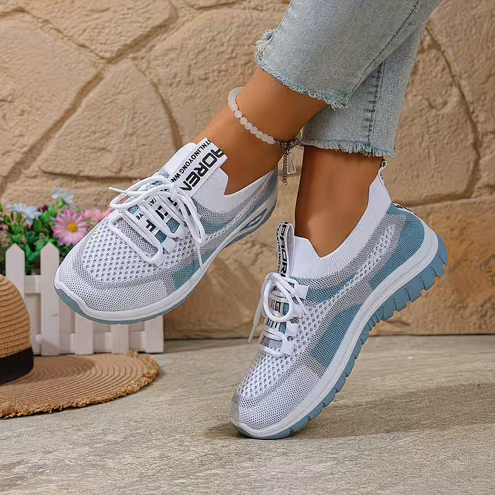 Loreta - Sneakers Traspiranti in Rete Sfumata - Image 6