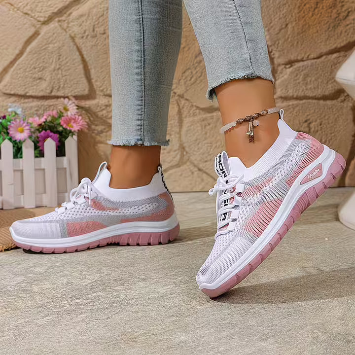 Loreta - Sneakers Traspiranti in Rete Sfumata - Image 8