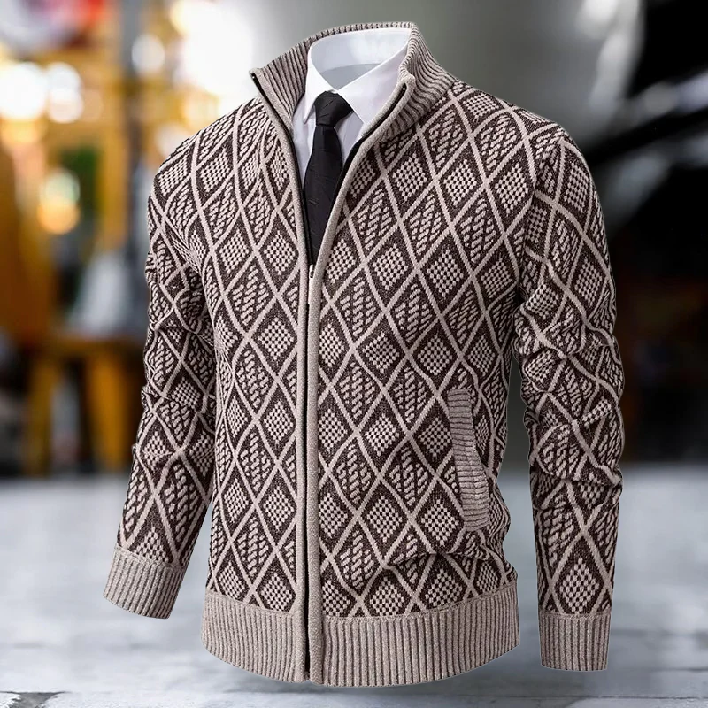 Lorian - Cardigan con Cerniera in Pile Spesso e Caldo - Image 5