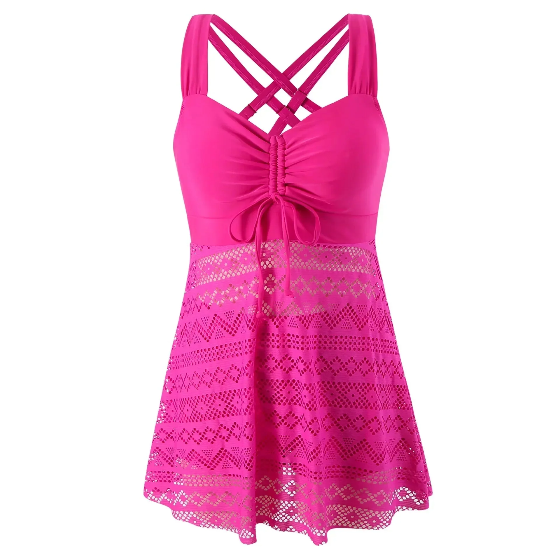 Loriane - Costume Da Bagno Con Scollo All'americana In Pizzo Premium - Image 13