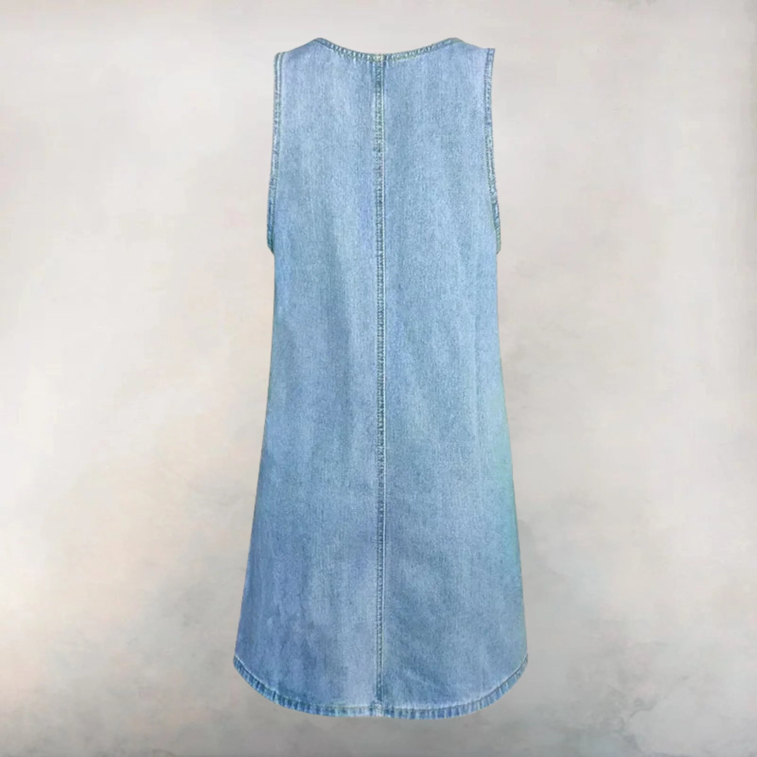 Lucelia - Abito Pratico e Leggero In Denim - Image 5