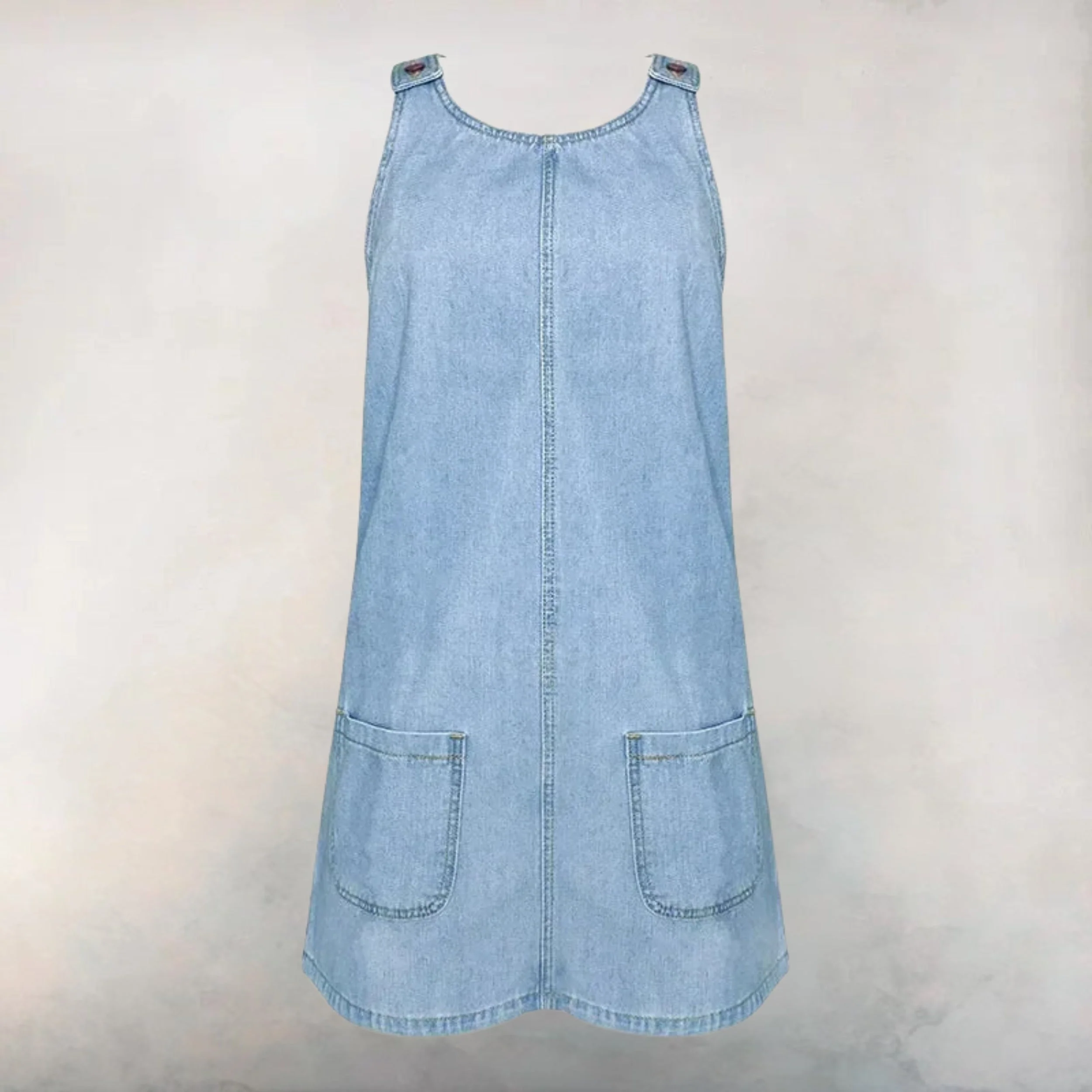 Lucelia - Abito Pratico e Leggero In Denim - Image 8
