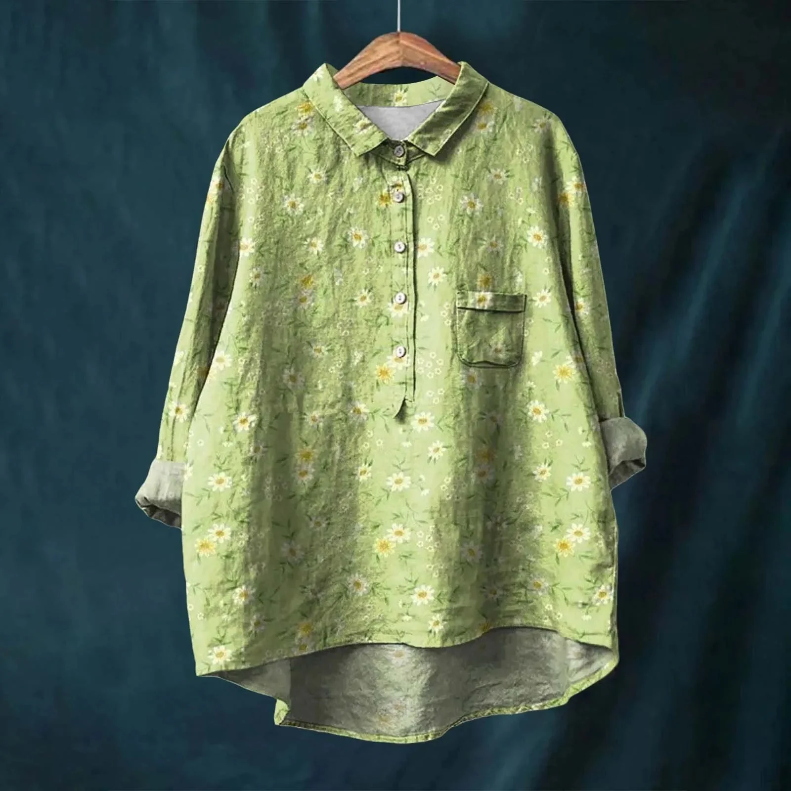 Lucero - Camicia in Cotone e Lino - Image 6