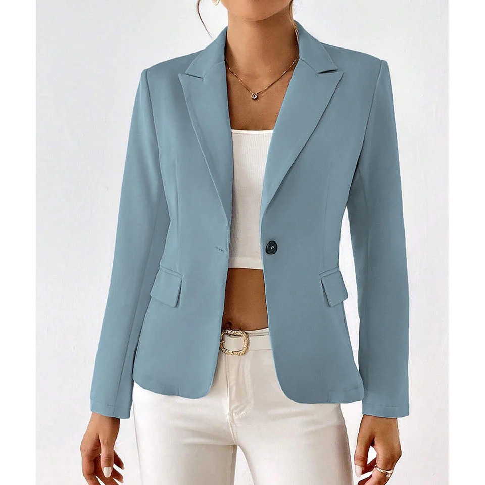 Lucinda - Blazer a un Bottone e a Maniche Lunghe - Image 2