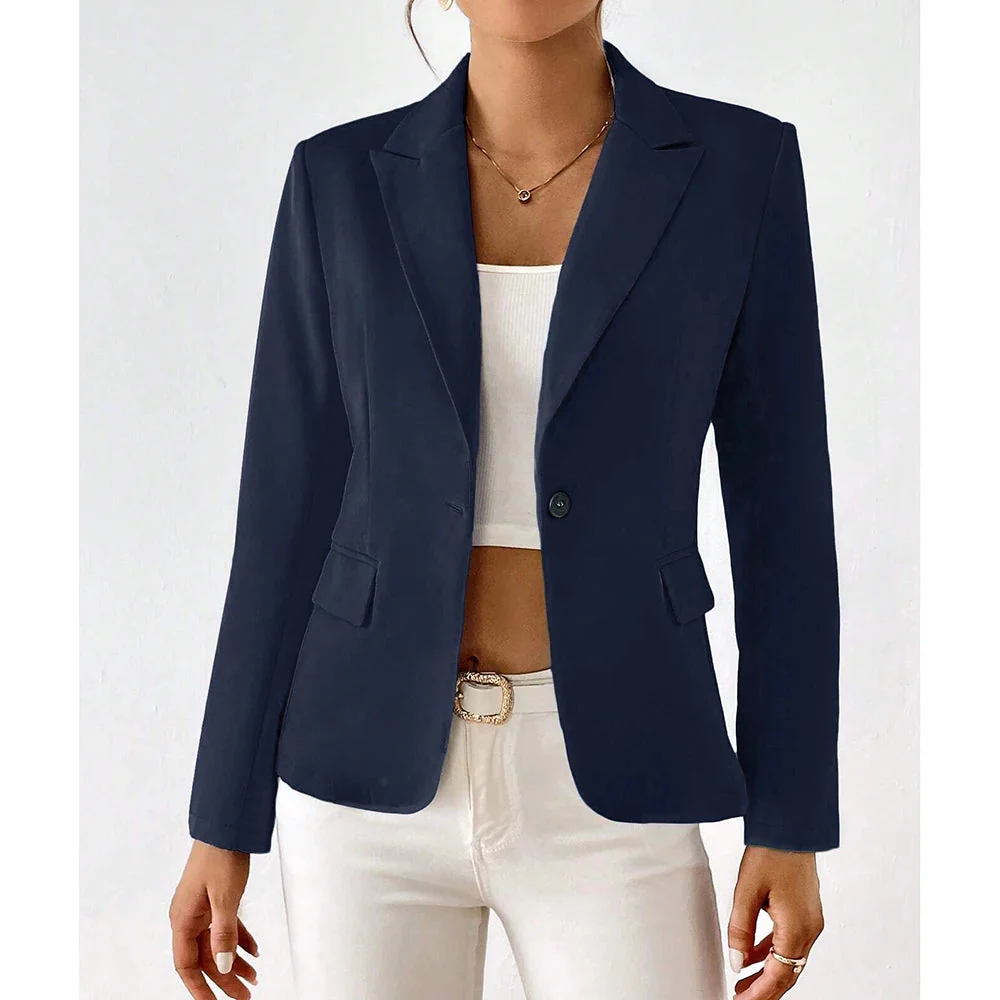 Lucinda - Blazer a un Bottone e a Maniche Lunghe - Image 3