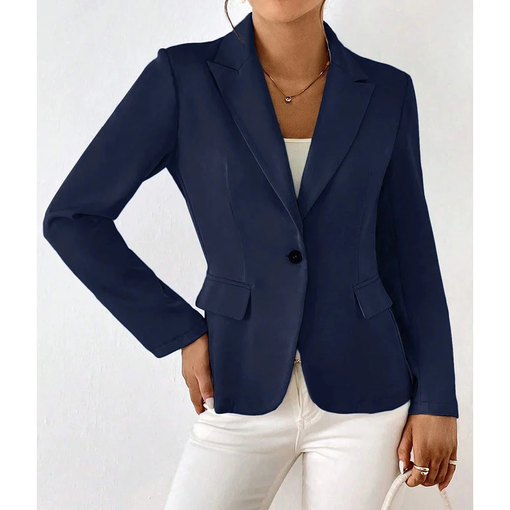 Lucinda - Blazer a un Bottone e a Maniche Lunghe - Image 6