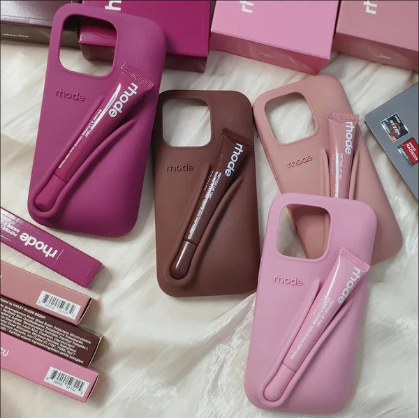 LuxeLoop - Custodia in Silicone per iPhone con Portarossetto - Image 10
