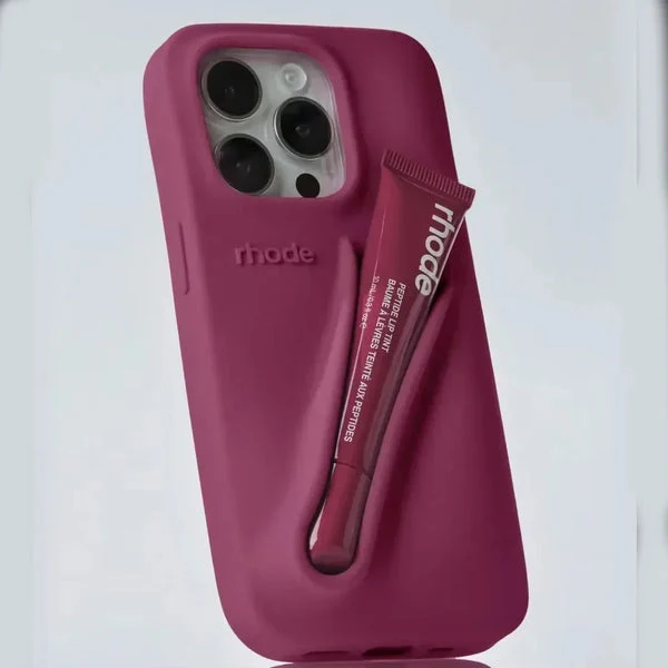 LuxeLoop - Custodia in Silicone per iPhone con Portarossetto - Image 6