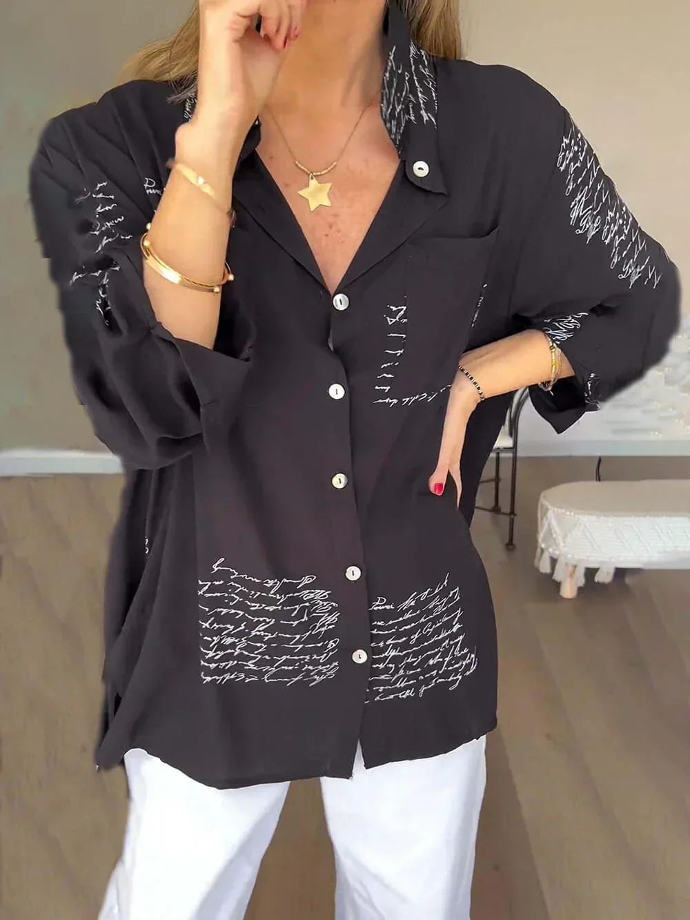 Lyana - Camicia Per Uno Stile Casual e Trendy - Image 2