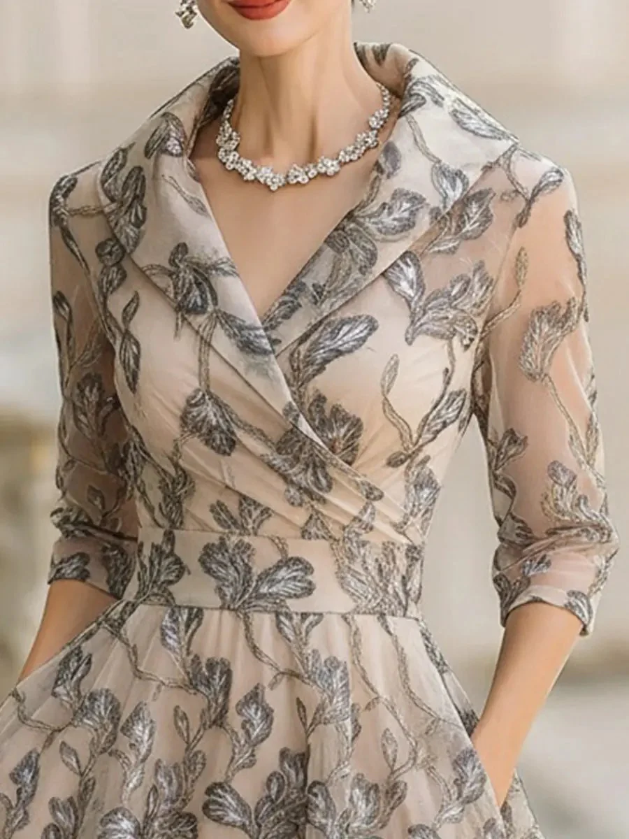 Lyanni - Abito Lungo Classico ed Elegante - Image 2