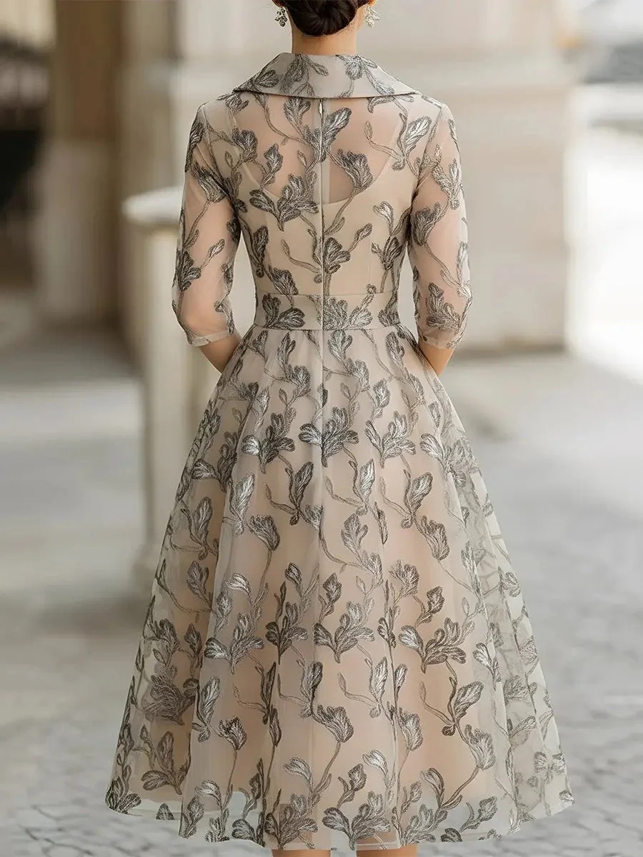 Lyanni - Abito Lungo Classico ed Elegante - Image 4
