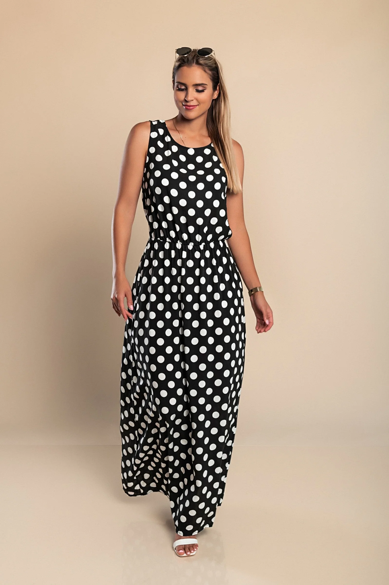 Lyna - Maxi Abito a Pois - Image 2