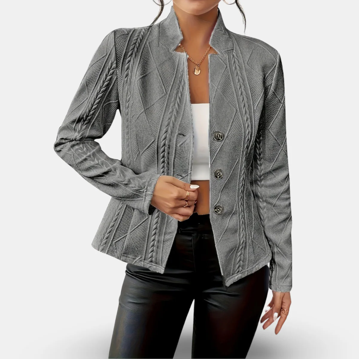 Lynn - Cappotto Elegante a Maniche Lunghe - Image 4
