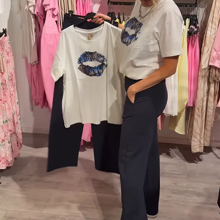 Lynnia - Set Composto Da Top e Pantaloni Stampati - Image 5