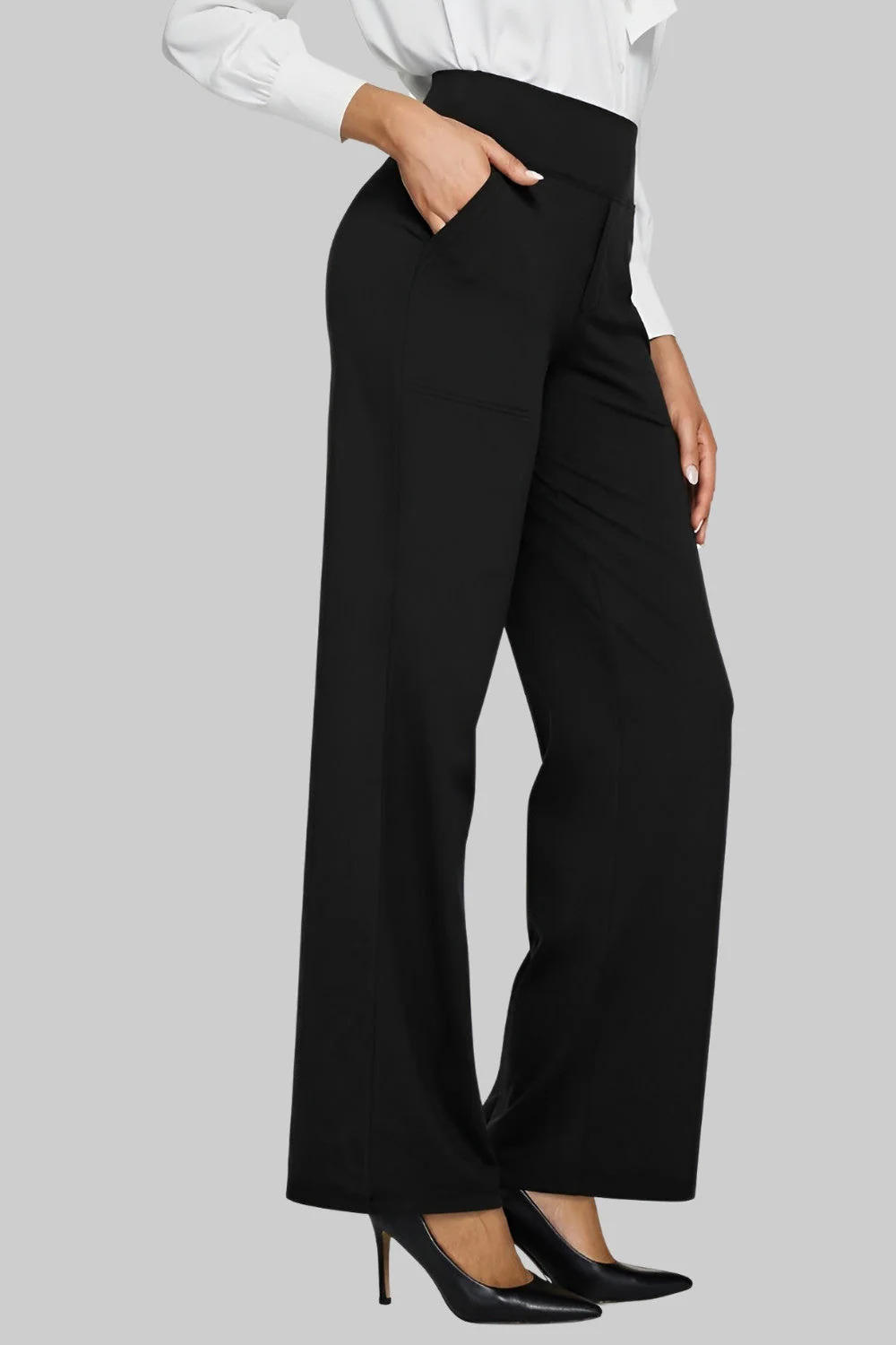 Lysandra - Pantaloni Eleganti Con Tasche - Image 6