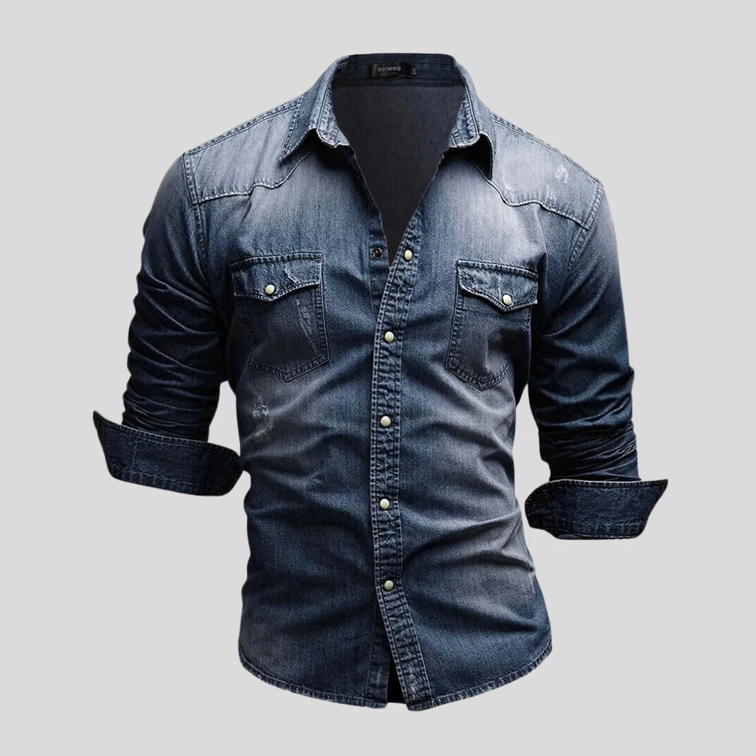 Macewan - Camicia In Denimo Elegante - Image 6