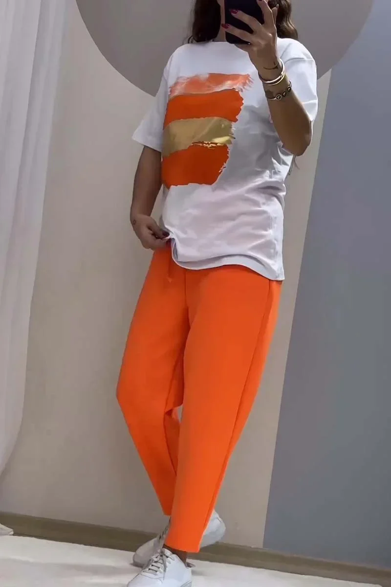 Madelina - Completo due Pezzi con top e Pantaloni - Image 3
