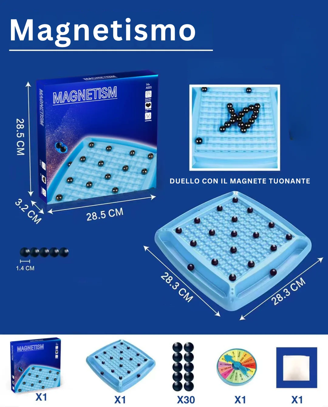 MagnoPlay - Scacchiera Magnetica Per Divertirsi e Imparare - Image 2