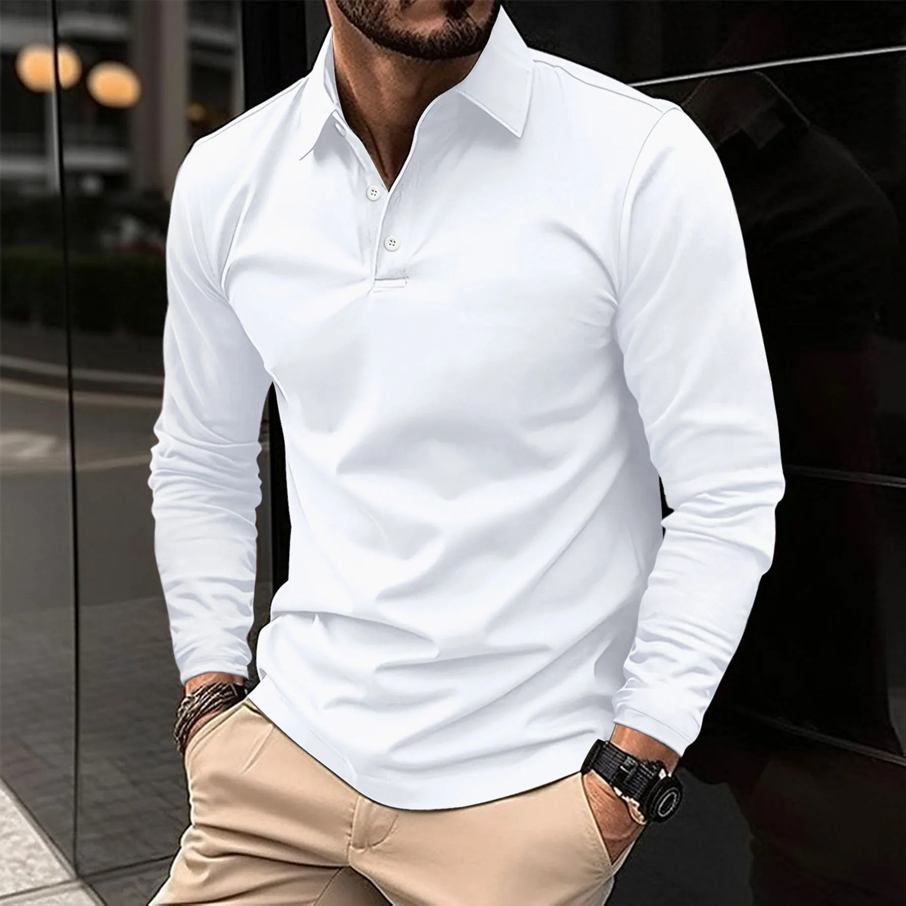Magnus - Camicia a Maniche Lunghe Premium