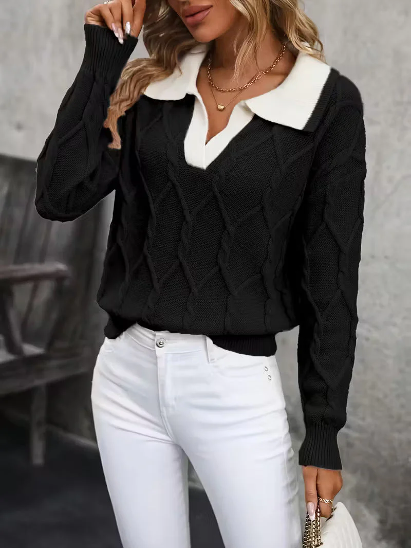 Mahalia - Maglione Con Collo a Trecce - Image 3