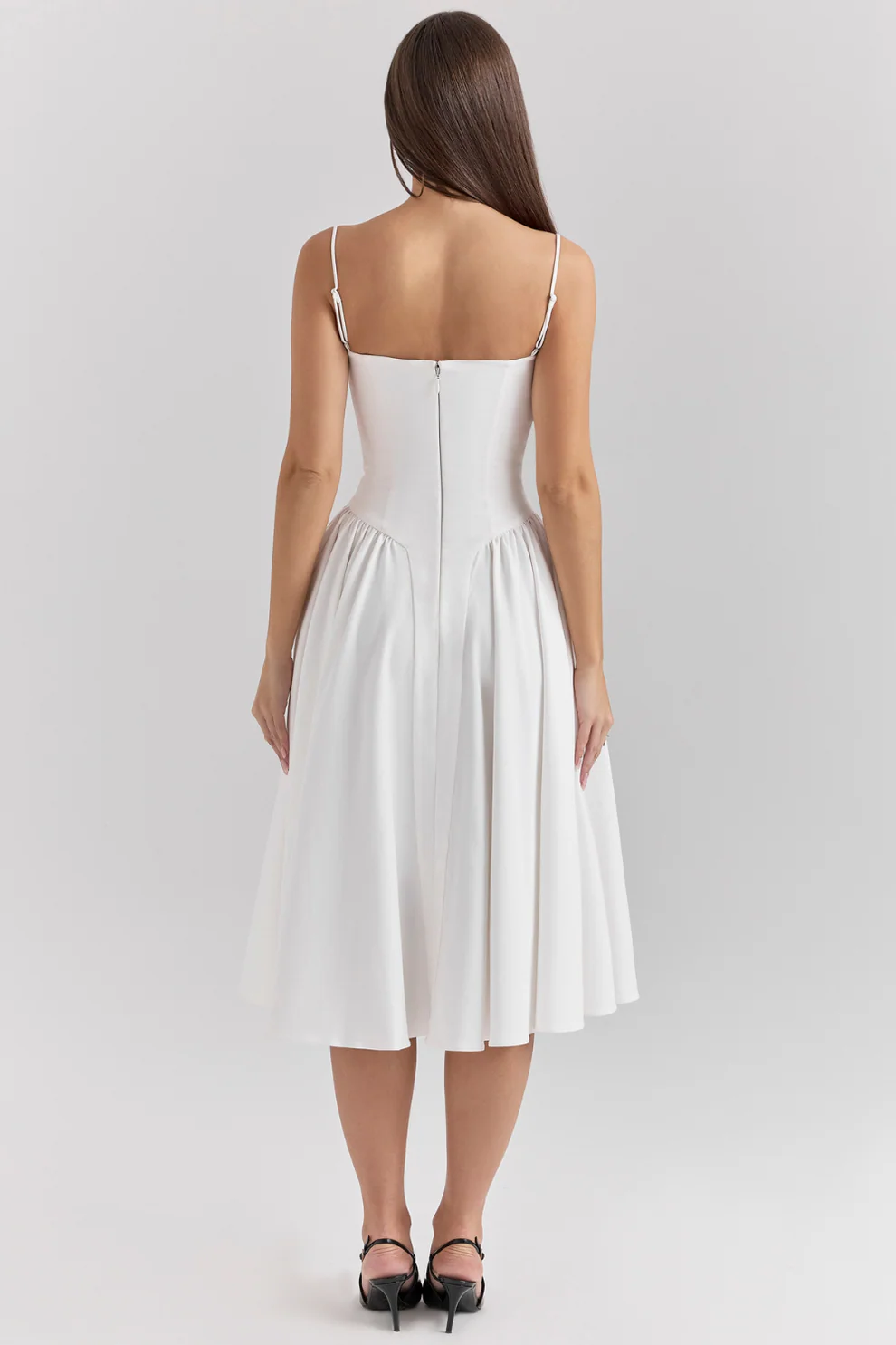 Maissa - Abito Midi Elegante Senza Maniche - Image 17