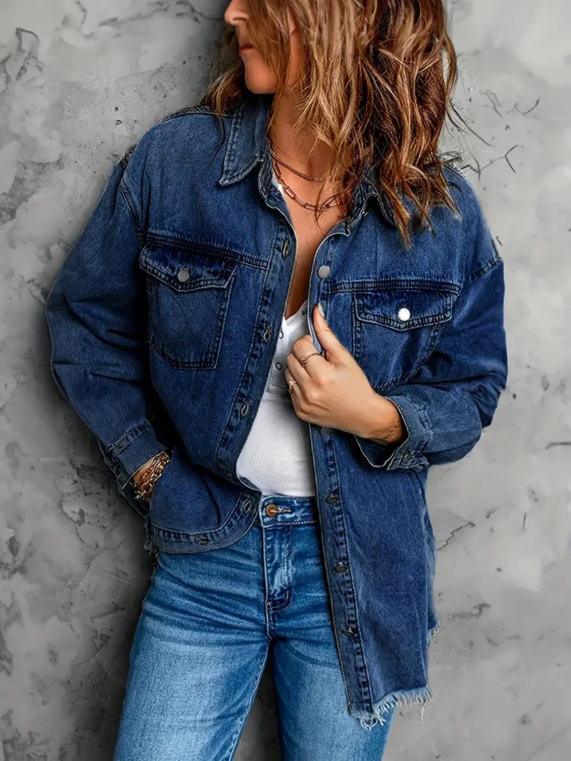 Malika - Giacca Di Jeans A Maniche Lunghe - Image 2
