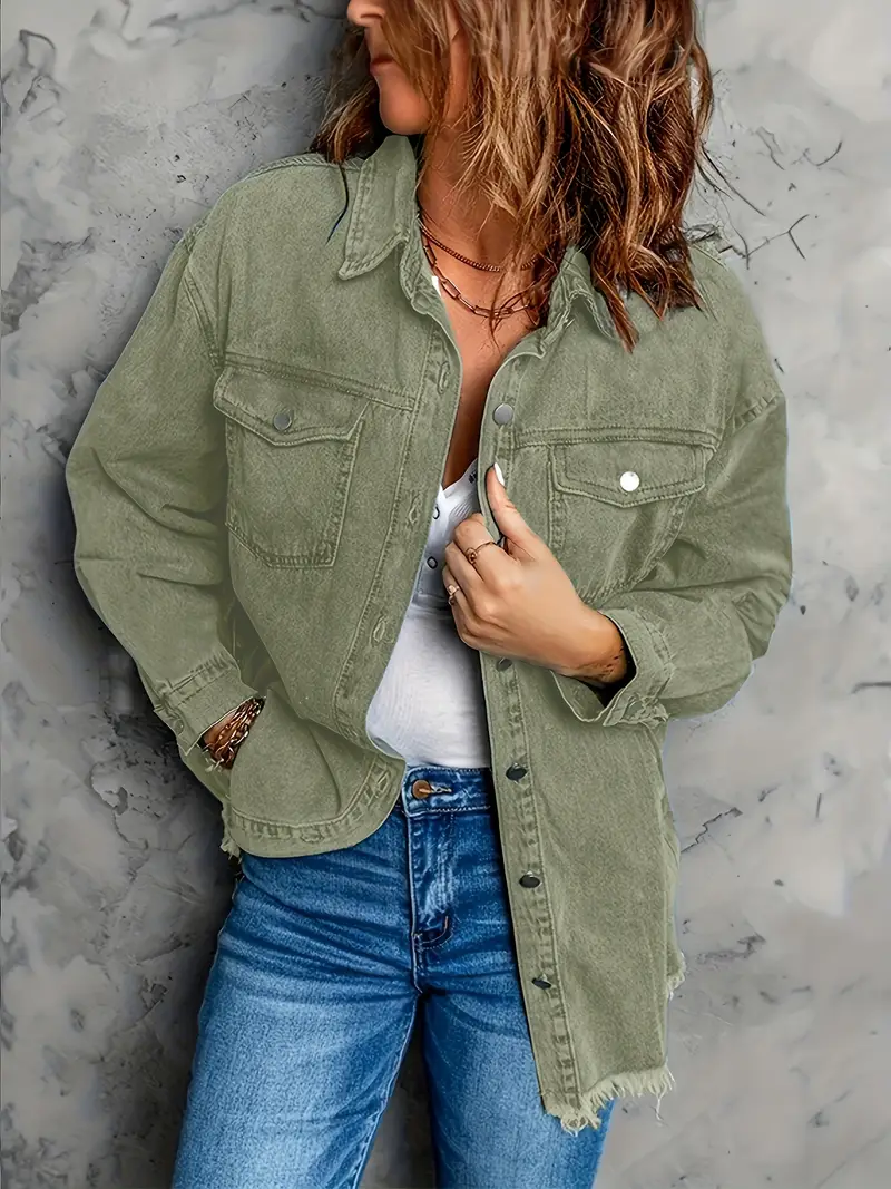 Malika - Giacca Di Jeans A Maniche Lunghe - Image 3