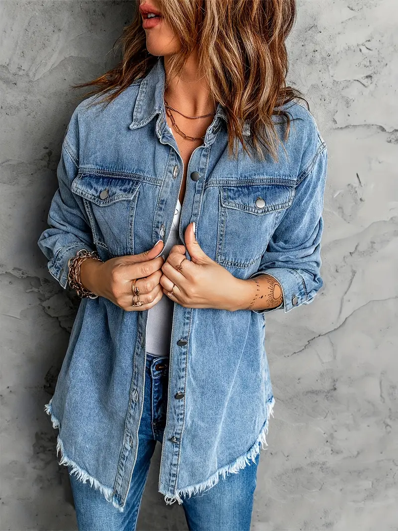 Malika - Giacca Di Jeans A Maniche Lunghe - Image 4