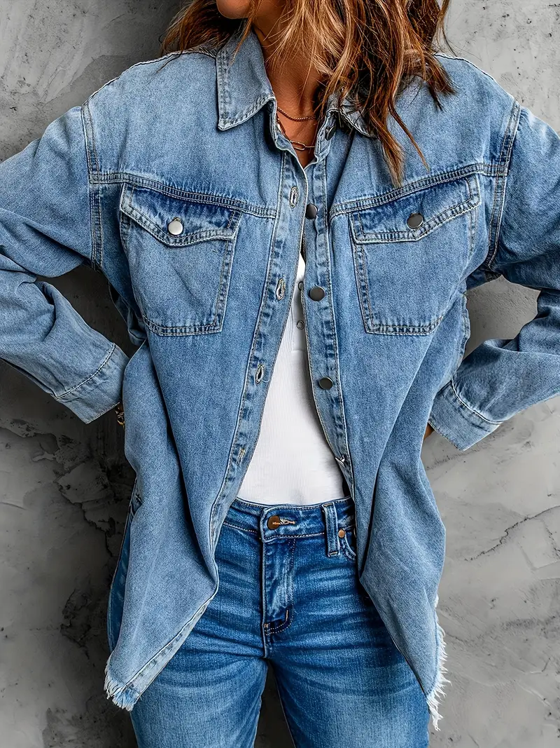 Malika - Giacca Di Jeans A Maniche Lunghe - Image 5