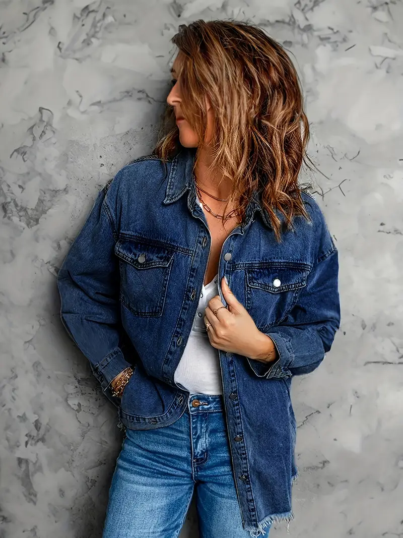 Malika - Giacca Di Jeans A Maniche Lunghe - Image 8
