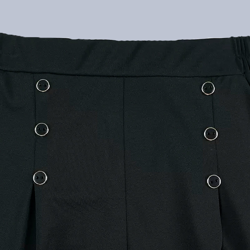 Malou - Elegante Plissettato Gamba Larga Pantalone - Image 8