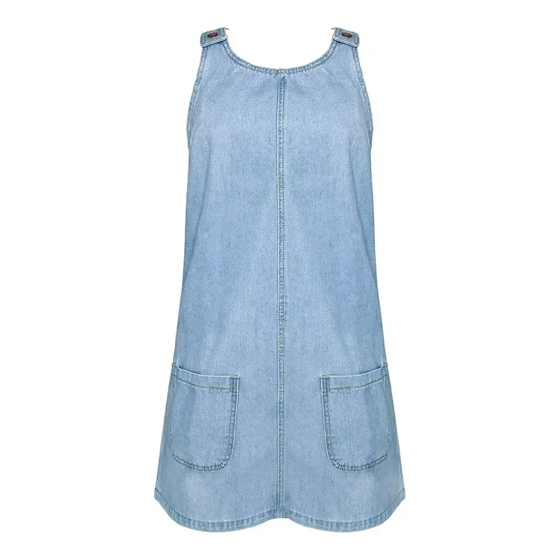 Malwina - Abito Estivo Pratico e Leggero in Denim - Image 3