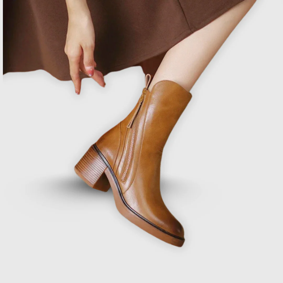 Marcy - Eleganti Stivaletti Con Tacco Blocco - Image 11