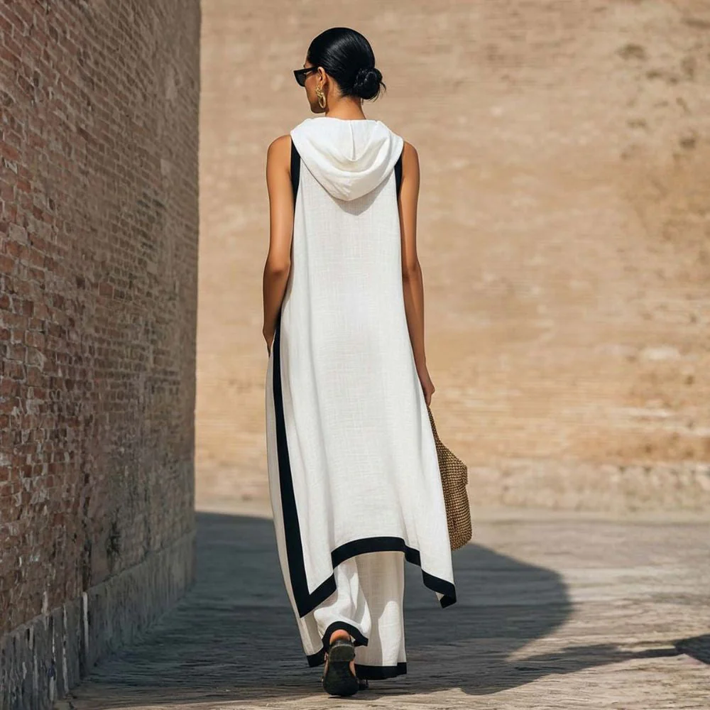 Mariane - Elegante Completo in Lino - Image 8