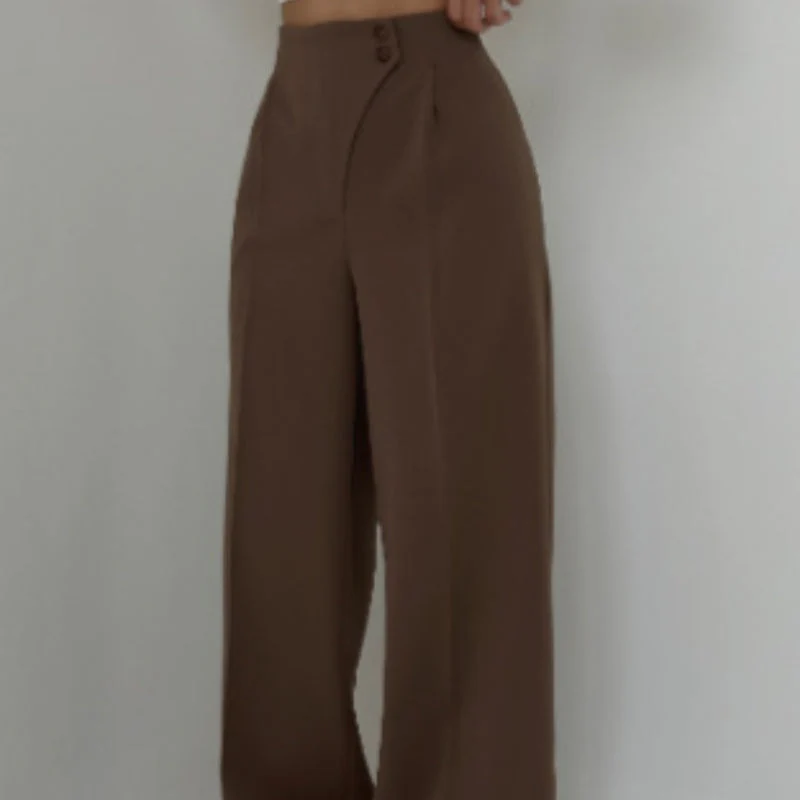 Mariani – Pantaloni Alla Moda a Gamba Larga