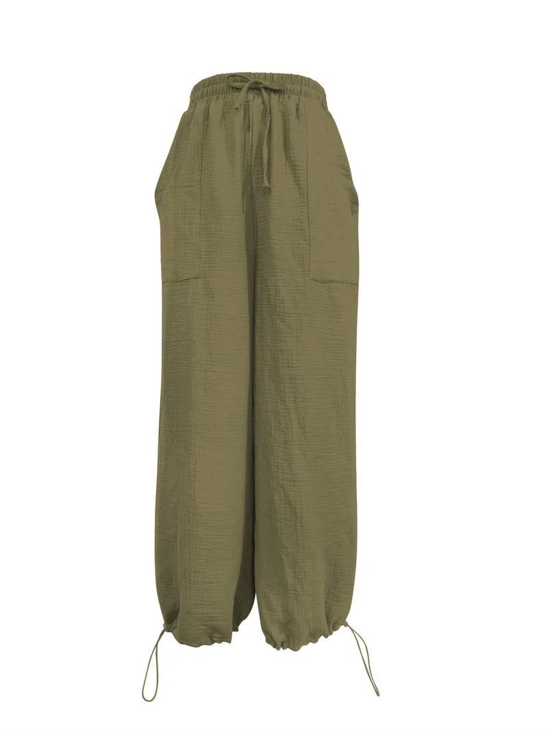 Marielle - Pantaloni Casual a Gamba Larga Lunghezza Alla Caviglia - Image 7