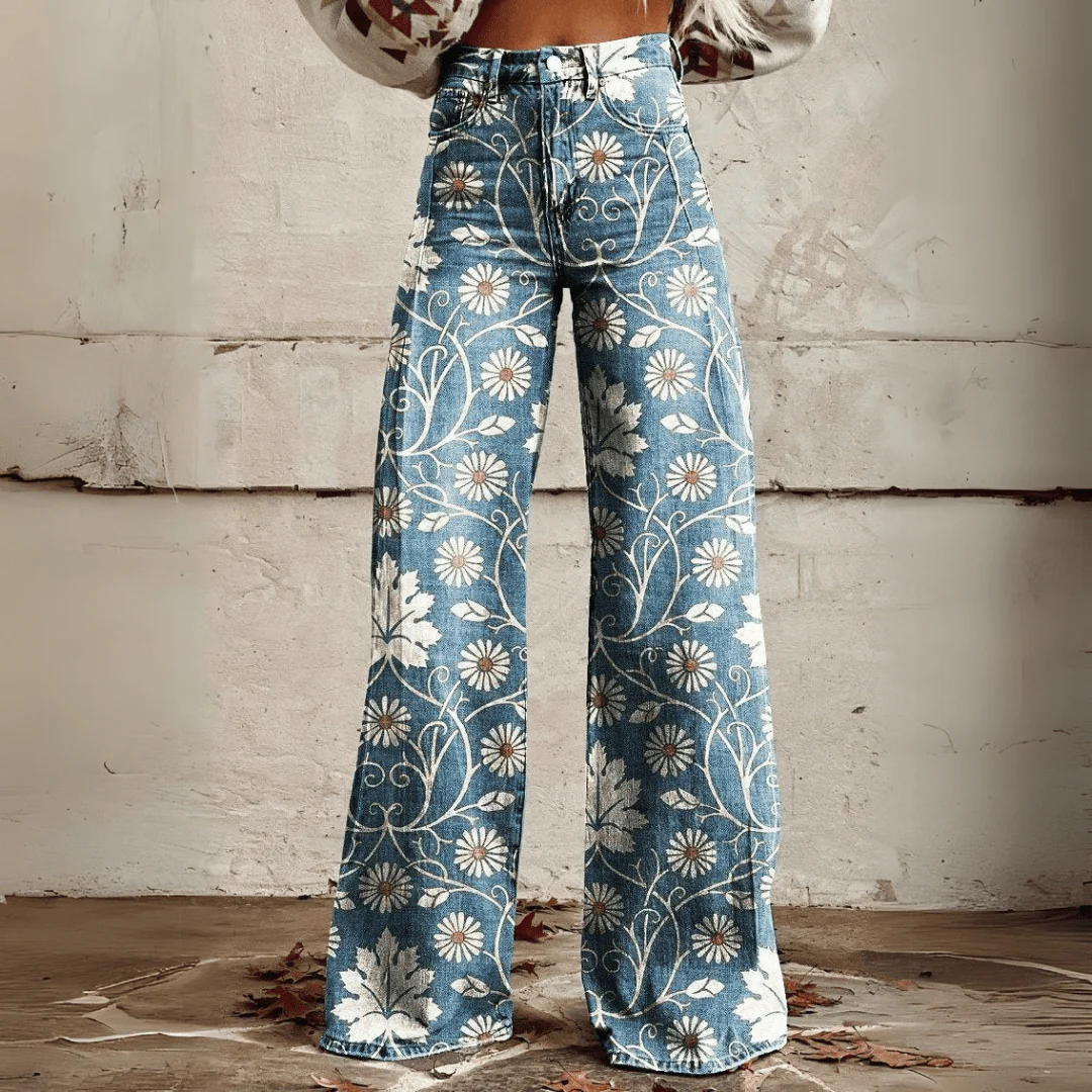 Mariola - Pantaloni Vintage Boho - Image 3