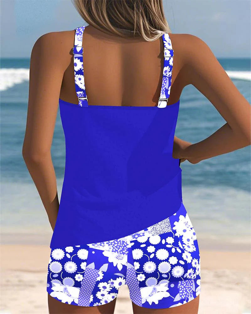 Maritta - Costume Da Bagno Stampato In Lino - Image 10