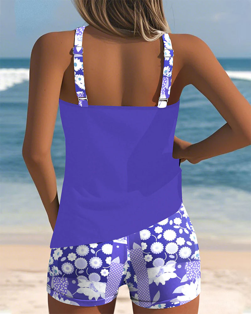 Maritta - Costume Da Bagno Stampato In Lino - Image 7